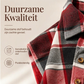 💥50% Rabatt! Nur heute!💥 Damen-Weste mit Karomuster, Knopfleiste und Taschen