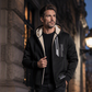 💞Top bewertet + 50% Rabatt!💞 Warm gefütterte Kapuzenjacke für Herren für den Winter
