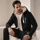 💞Top bewertet + 50% Rabatt!💞 Warm gefütterte Kapuzenjacke für Herren für den Winter