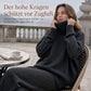 🔥Heiß begehrt: 50% Rabatt + Gratis Versand!🔥 Zweiteiliges Damen-Set aus lockerer Rollkragenpullover und Strickhose - Locker, dick, warm für Herbst und Winter