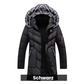 📢🎉50%Rabatt!!!🛍️✨Tolles Geschenk - Warme, lange Kapuzenjacke für Männer für kaltes Wetter