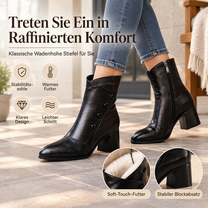 🌟Nr. 1 in der Kategorie!🌟 Damen Stiefeletten aus weichem PU-Leder