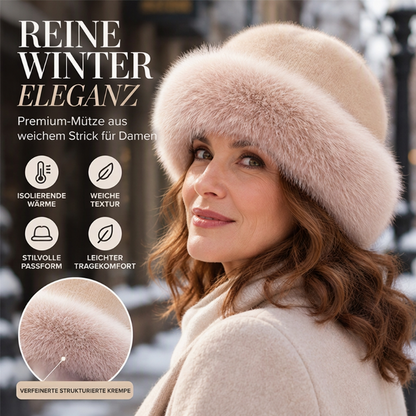 📢Blitzangebot! Jetzt zuschlagen!📢 Elegante Damen Mütze aus Kunstpelz, warm