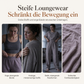 🚨Fast ausverkauft!🚨 Lässiges Strick-Zweiteiler Damen mit langärmeligem tailliertem Oberteil und hochtaillierter weit geschnittener Hose