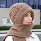 Damen Winter Warm Kapuzen-Schal