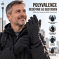 Gants de cyclisme thermiques d'hiver avec doigts compatibles écran tactile