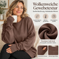 📢50% Rabatt!📢 Damen Lockere Rundhalsausschnitt Sweatshirt mit Seitenschlitz