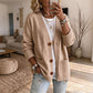 Damen Cardigan mit V-Ausschnitt und lockerer Passform