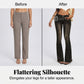 🔥Trending! Jetzt zugreifen!🔥 Flare-Jeans mit niedriger Leibhöhe und Vintage-Waschung