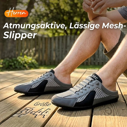 Atmungsaktive Mesh-Hausschuhe für Herren